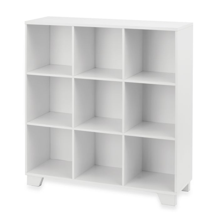 cube storage unit with boxes