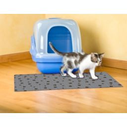 Diy Trap Litter Mat Cheaper Than The Black Hole 40 Litter Mat This Can Be Easily Made With An Old Floor Mat And The Ca Cat Litter Mat Litter Mat Cat Litter