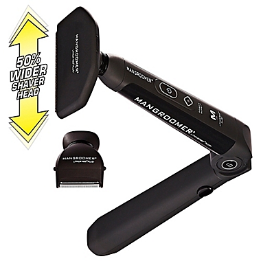 Mangroomer&reg; Lithium Max Plus Do-It-Yourself Electric Back Hair Shaver. View a larger version of this product image.