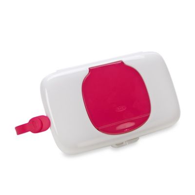 OXO Tot&reg; On-The-Go Wipes Dispenser in Pink