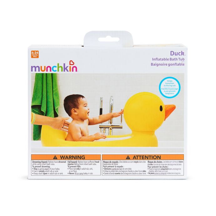 Munchkin White Hot Safety Duck Bath Tub Bed Bath Beyond