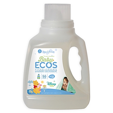 Disney Baby&reg; Baby ECOS&reg; Free & Clear 50-Ounce Laundry Detergent. View a larger version of this product image.