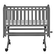Dream on Me Lullaby Cradle Glider in Storm Grey
