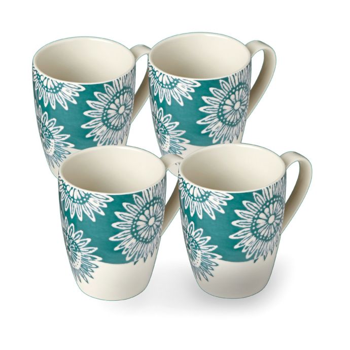 lenox market place teal bow