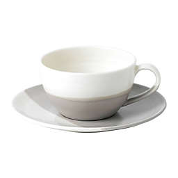Royal Doulton® Coffee Studio Cappuccino Cup and Saucer in Taupe