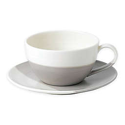 Royal Doulton® Coffee Studio Latte Cup and Saucer in Taupe