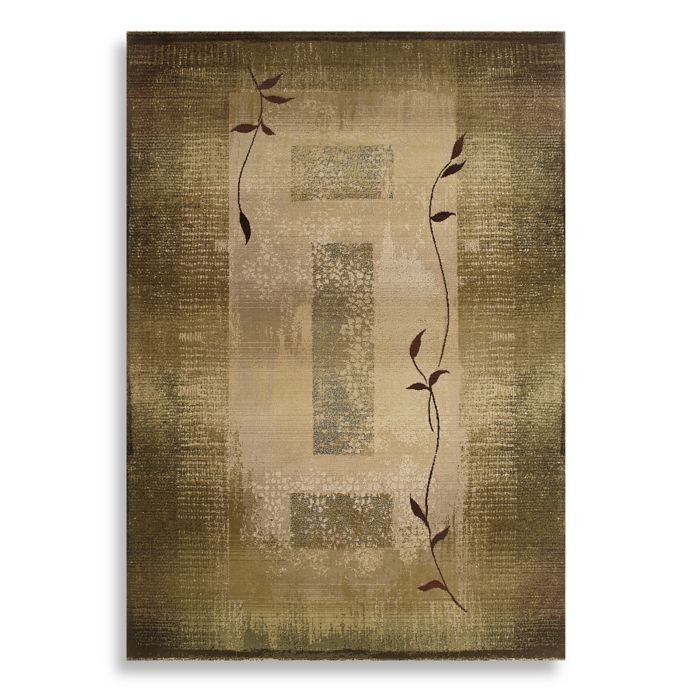Oriental Weavers Generations Area Rug In Green Climbing Vine Bed Bath Beyond