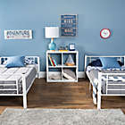 Alternate image 5 for Forest Gate Riley Twin Metal Bunk Bed in  White