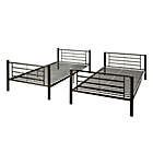 Alternate image 12 for Forest Gate Riley Twin Metal Bunk Bed in Black