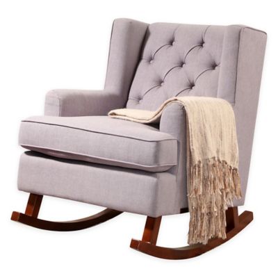 navy blue glider chair