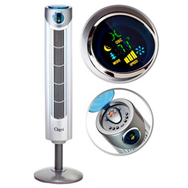 Ozeri&reg; Ultra 42-Inch Adjustable Oscillating Tower Fan with Noise Reduction Technology. View a larger version of this product image.