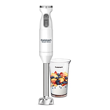 Cuisinart&reg; Smart Stick&reg; Two-Speed Hand Blender in White. View a larger version of this product image.