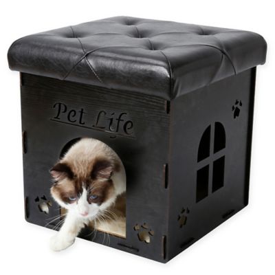Pet Life&reg; Cat House Furniture Bench