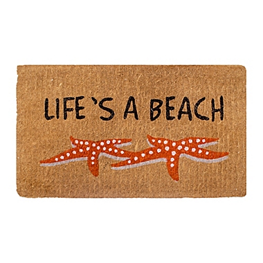 SHIPPING!! ECO-FRIENDLY RECYCLED FLIP-FLOP DOOR MAT 18" x 30" FREE U.S 