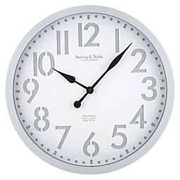 Sterling & Noble 28-Inch Modern Farmhouse Wall Clock