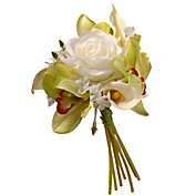 National Tree Company&reg; 10.25-Inch Artificial Spring Flower Bouquet in White