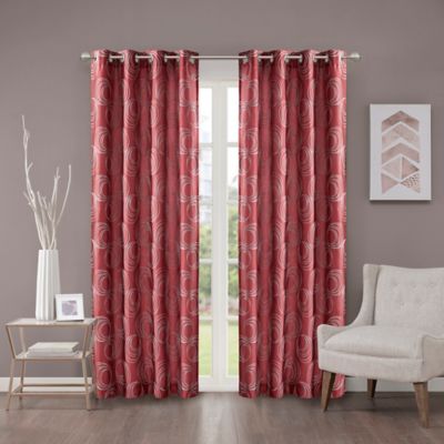 Wine Curtains Red Wine Barrel Vineyard Window Drapes 2 Panel Set 108x84 Inches 