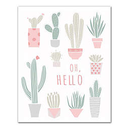 Designs Direct "Oh, Hello Cacti" Canvas Wall Art