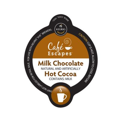 Vue™ 16-Count Cafe Escapes® Milk Chocolate Hot Cocoa for ...