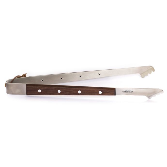Lamson 20Inch Tongs in Walnut Bed Bath & Beyond