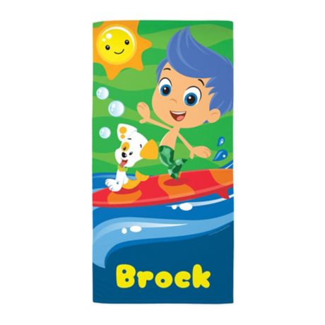 Bubble Guppies Surf Beach Towel