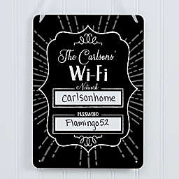 Wifi Password 12.5-Inch x 9-Inch Dry Erase Sign