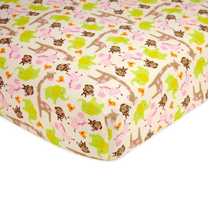 Carter S Jungle Jill Fitted Crib Sheet Buybuy Baby