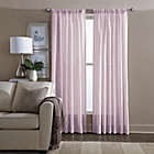 Alternate image 0 for Wamsutta&reg; Sheer 108-Inch Window Curtain Panel in Pink  (Single)