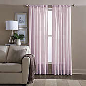 Wamsutta&reg; Sheer 108-Inch Window Curtain Panel in Pink  (Single)