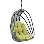 Modway Whisk Patio Swing Chair Without Stand in Peridot