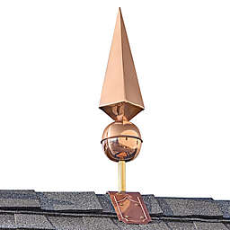 Good Directions Lancelot 30-Inch Rooftop Finial in Copper