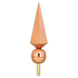 Good Directions Lancelot 24-Inch Rooftop Finial in Polished Copper