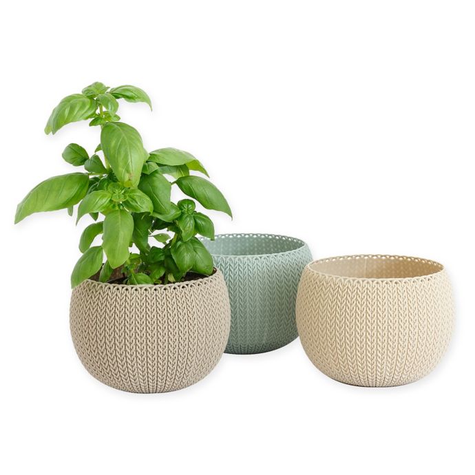 resin indoor planters