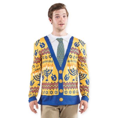 hanukkah sequin sweater