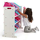 Alternate image 9 for Humble Crew Super-Sized Toy Organizer in White/Pink/Purple