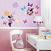 Roomates Minnie Mouse &quot;Bow-Tique&quot; Peel & Stick Wall Decals