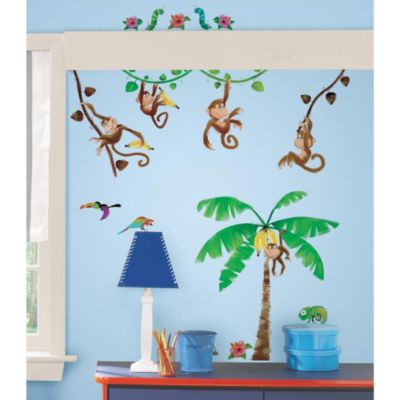 monkey wall decals