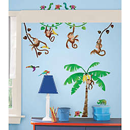 Roomates Monkey Business Peel & Stick Wall Decals