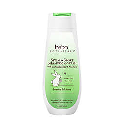 Babo Botanicals&reg; 8 fl. oz. Swim & Sport Shampoo and Body Wash in Cucumber Aloe Vera