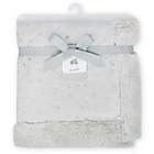 Alternate image 1 for Just Born&reg; Sparkle Sherpa Blanket in Grey