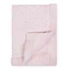 Alternate image 1 for Just Born&reg; Sparkle Sherpa Blanket in Pink