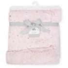 Alternate image 2 for Just Born&reg; Sparkle Sherpa Blanket in Pink