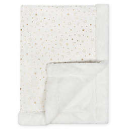 Just Born® Sparkle Sherpa Blanket in White
