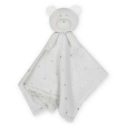 Just Born® Sparkle Bear Security Blanket in Grey