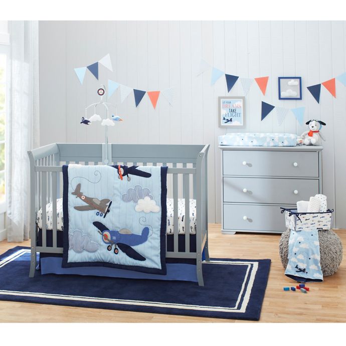 carter's® Take Flight Crib Bedding Collection | buybuy BABY