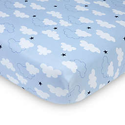 carter's® Take Flight Fitted Crib Sheet in Blue