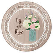 Creative Converting 24-Pack Rustic Wedding Banquet Plates