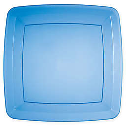 Creative Converting 24-Pack Translucent Banquet Plastic Plates in Blue