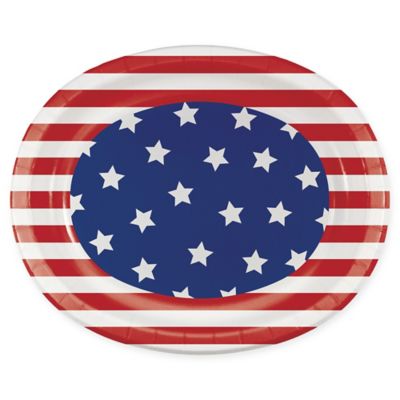 patriotic paper plates