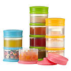 Alternate image 4 for Innobaby Packin&#39; SMART&trade; Twistable 3-Tier Stackable Containers in Green